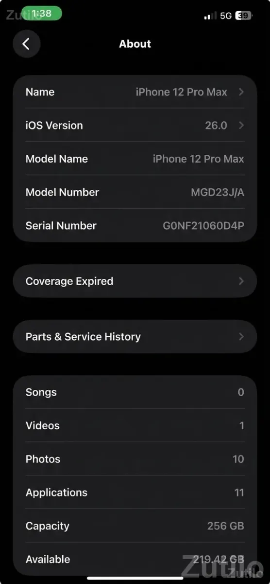 iPhone 12 Pro Max Graphite with Box - મોબાઇલ ફોન - અમદાવાદ શહેર - Image 2