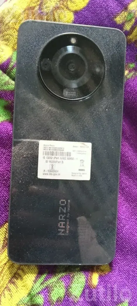 realme Narzo 60 5G Black Smartphone - મોબાઇલ ફોન - કલ્યાણપુર - Image 3
