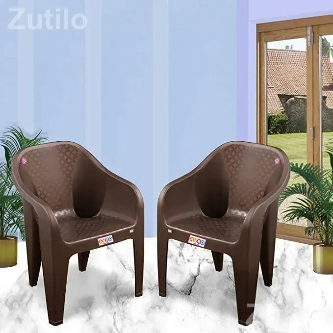Patiofy Plastic Chair, Arm Chair for Home - ખુરશી, સ્ટૂલ અને બેઠક - સુરત શહેર - Image 1