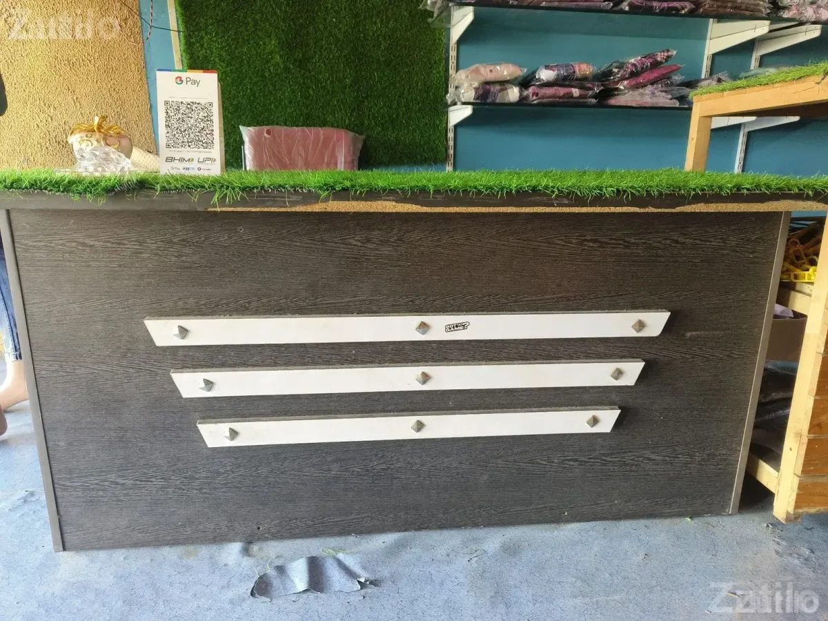 Wooden Office Table with Storage Drawers - Office Furniture - Balasinor - Image 2