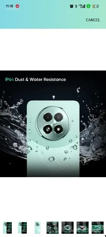 Realme Narzo 70x 5G Ice Blue Phone - મોબાઇલ ફોન - ભેસાણ - Image 2