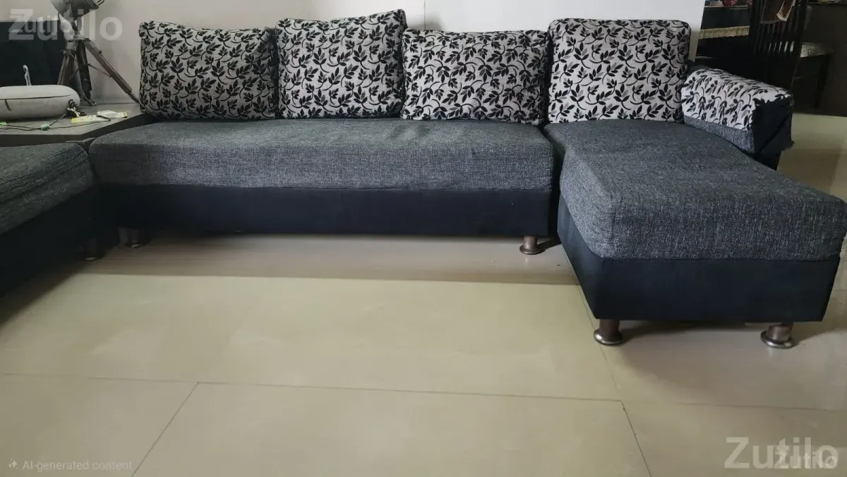 Modern Premium L-Shape Sofa Set (3+2+Lounger) + Center Table - Sofa Sets - Ahmedabad City - Image 3
