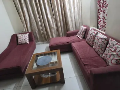 L-Shape Sofa, Lounger and Centre Table L-Shape Sofa, Lounger and Centre Table