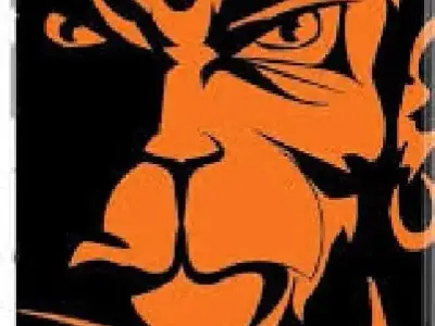 Bold Hanuman Graphic Mobile Cover