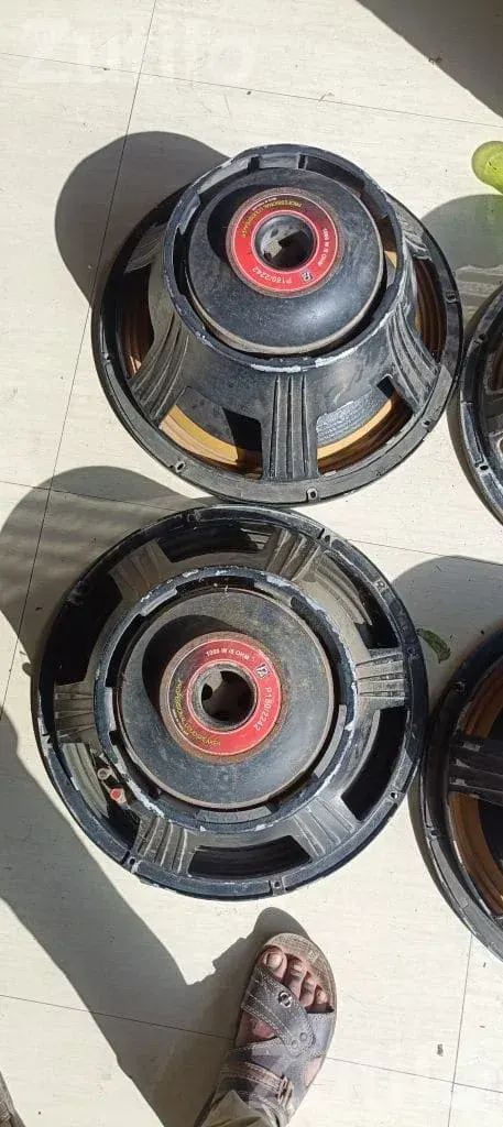 P Audio 22 42 1000W Speaker Set of 4 - ઇલેક્ટ્રોનિક ઍક્સેસરીઝ - ધોરાજી - Image 3