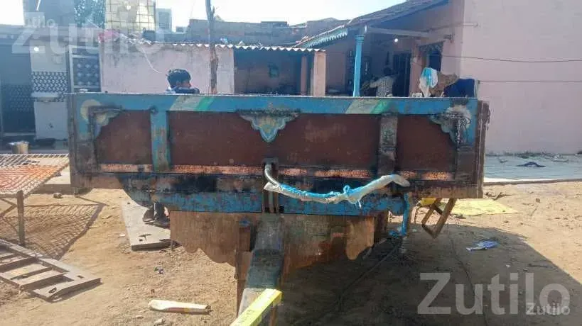 Single Axle Metal Trailer Trolley 75 Ft - ઓટો પાર્ટ્સ - રાપર - Image 2