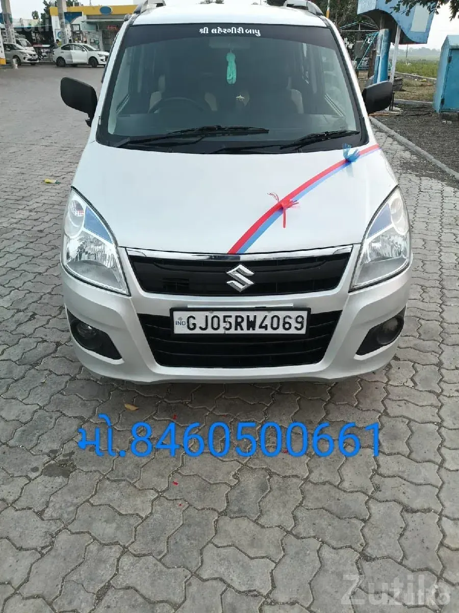 Maruti WagonR 2015 Silver – Babra Used Car - કાર - બાબરા - Image 2