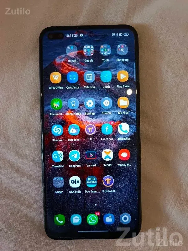 Realme 6 Pro Blue Quad‑Camera Phone - મોબાઇલ ફોન - રાજકોટ શહેર - Image 2