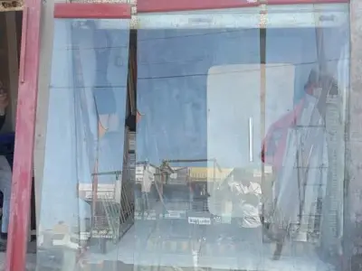 Glass Shop Front Door with Frame