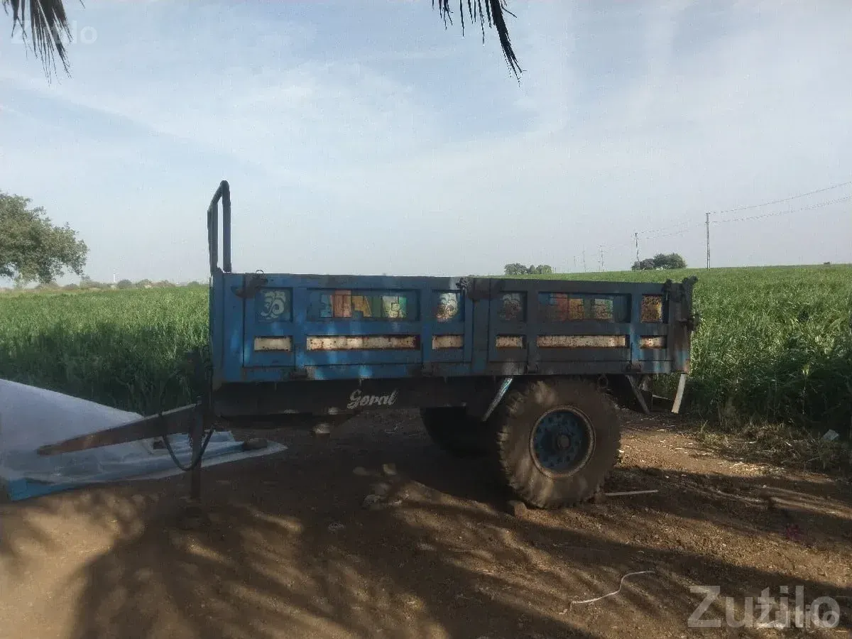 Heavy Duty Farm Trailer Trolley for Sale - Construction Vehicles - Khambhalia - Image 3