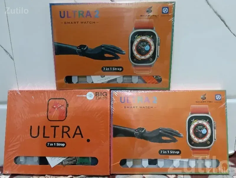 Ultra 2 Smart Watch 7-in-1 Strap Pack - સ્માર્ટ વોચ - માંગ્રોળ - Image 2