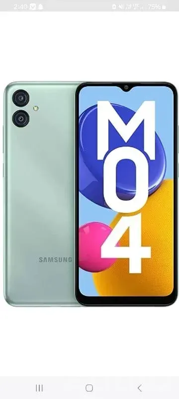 Samsung M04 Smartphone Mint Green - Mobile Phones - Bhanvad - Image 1