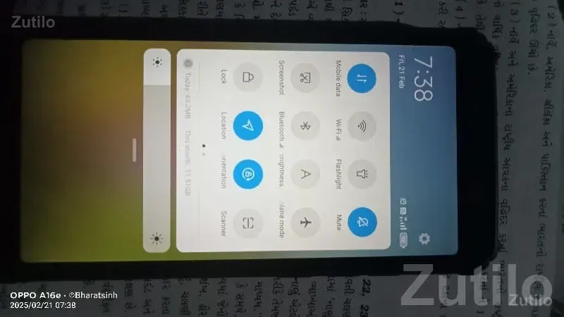 Used Redmi 7A with Back Cover - મોબાઇલ ફોન - ભેસાણ - Image 3