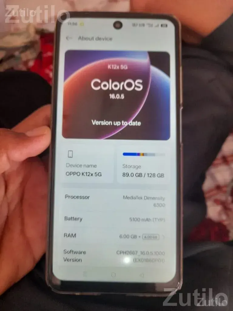 Oppo K12x 5G Mobile with 6GB RAM - મોબાઇલ ફોન - ઢ્રોલ - Image 2