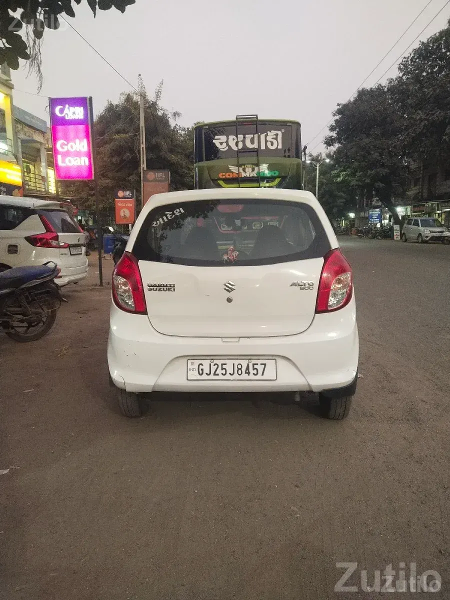 White Maruti Alto 800 Used Car - Cars - Bhanvad - Image 3
