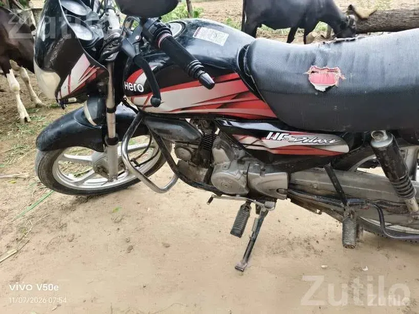Hero HF Deluxe 2017 First Owner Bike - બાઇક્સ - પાલનપુર - Image 3