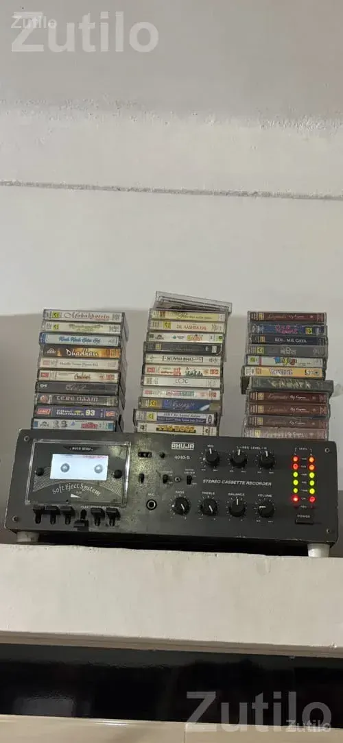 Ahuja 4040-S Stereo Cassette Recorder with Bluetooth - Accessories - Mangrol - Image 2