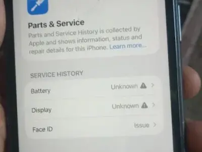 Apple iPhone with Changed Display and Battery Apple iPhone with Changed Display and Battery