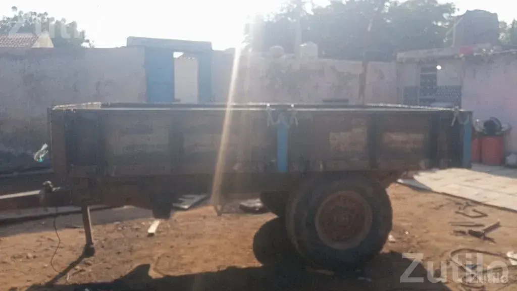 Single Axle Metal Trailer Trolley 75 Ft - ઓટો પાર્ટ્સ - રાપર - Image 4