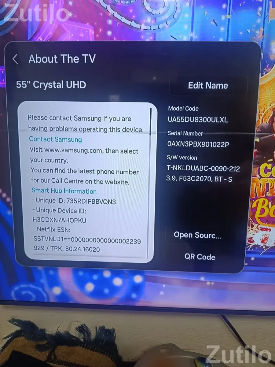 Samsung uhd 55 inch led tv - ટીવી - સુરત શહેર - Image 2