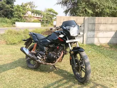 Hero Motorcycle Black Commuter Bike
