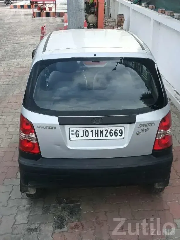 2006 Silver Hyundai Santro CNG Car - Cars - Wankaner - Image 3