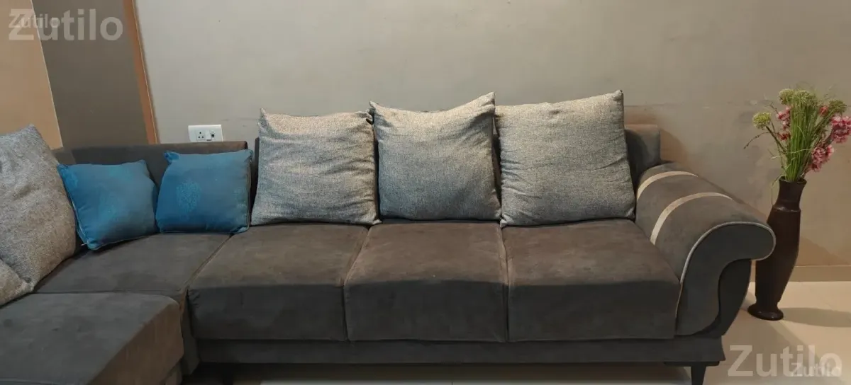 Six seater sofa set L shape, 95inchX105inch - સોફા સેટ - પાદરા - Image 3
