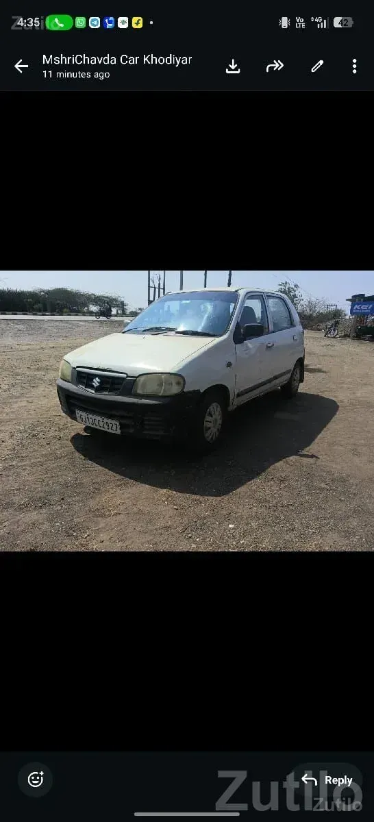 2013 Maruti Suzuki Alto Petrol CNG Car - કાર - કલ્યાણપુર - Image 2