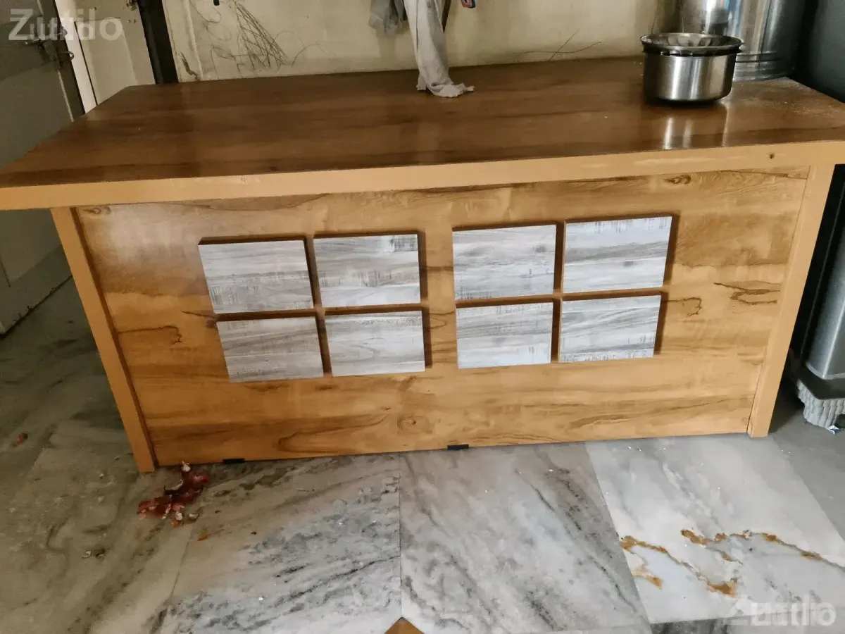 Wooden Shop Counter Table with Drawers - Office Furniture - Himmatnagar - Image 3