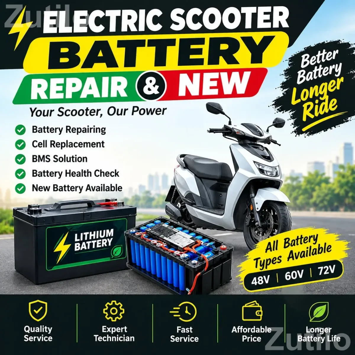 60v 30ah Lithium ion battery - Bikes - Ahmedabad City - Image 2