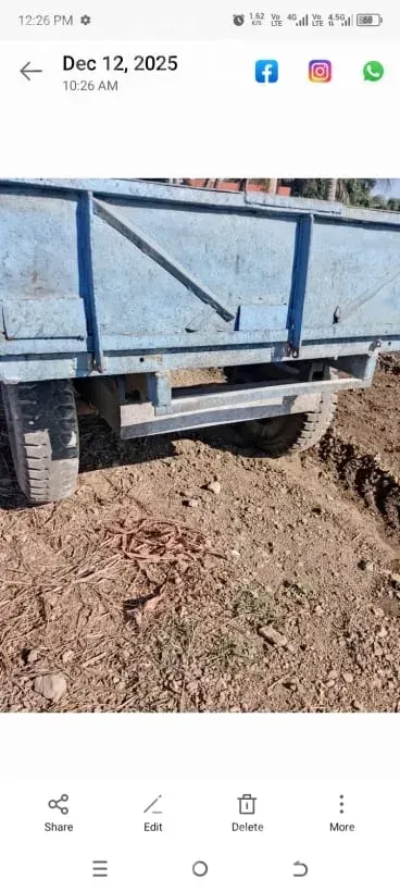90 Ft Trolley Trailer with Apollo Tyres - ઓટો પાર્ટ્સ - પોરબંદર - Image 2