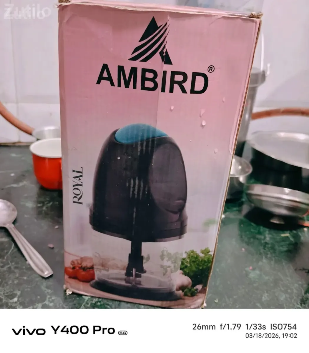 AMBIRD 300W Electric Chopper with 2 Blades - Mixer / Grinder / Juicer - Rajkot City - Image 2