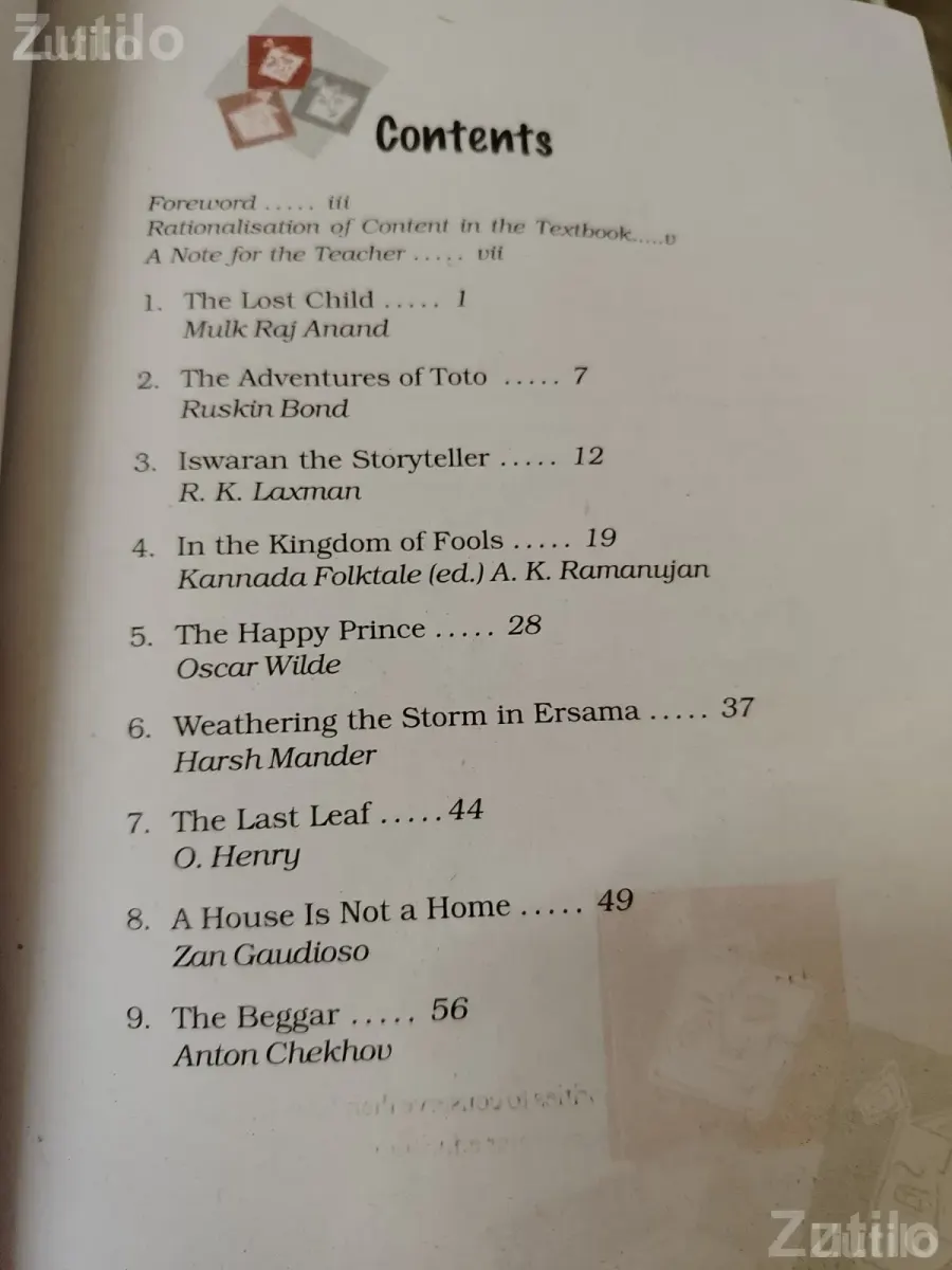 Mon ments Supplementary Reader in English fo Class IX - School Books - Rajkot City - Image 2