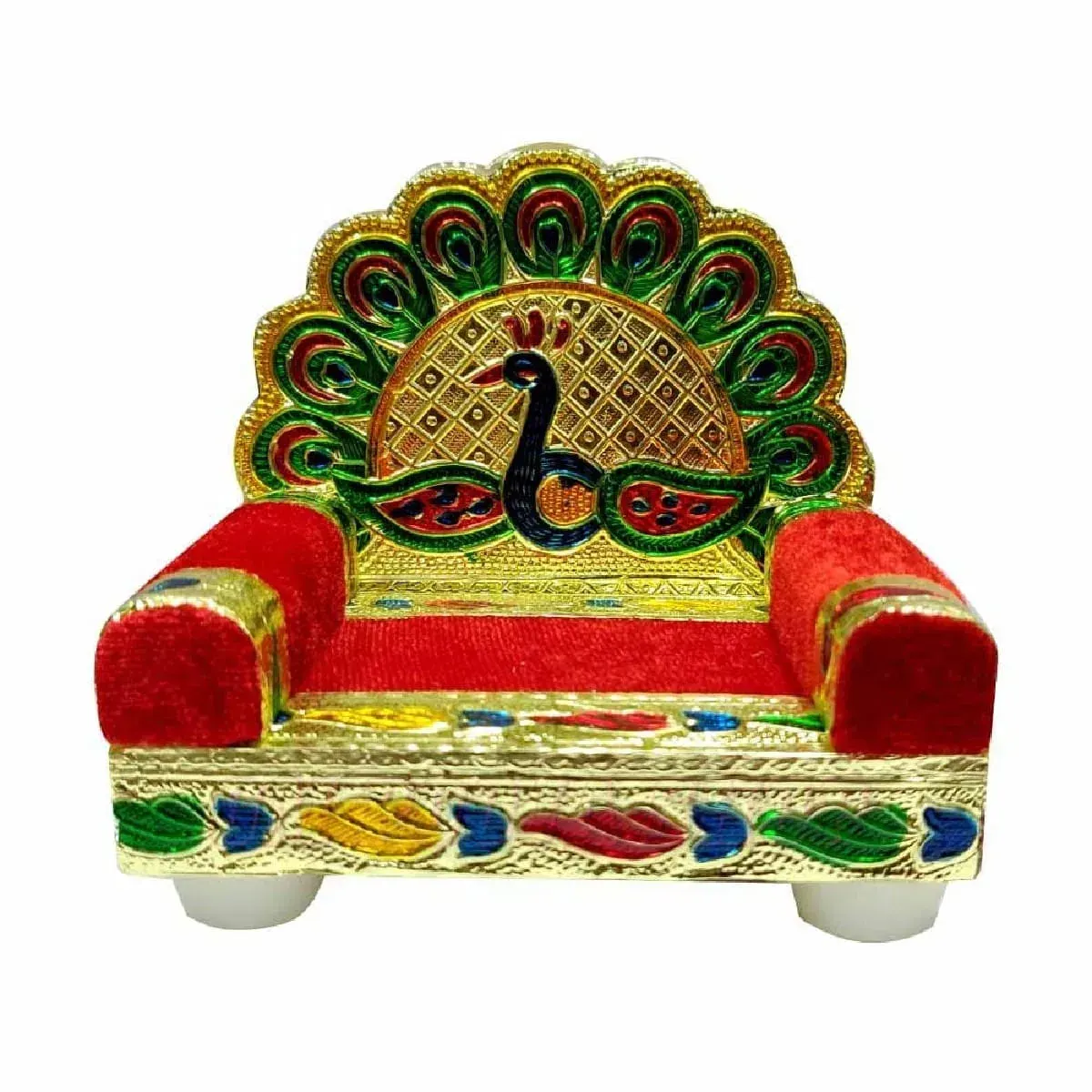 Decorative Shihasan Gaay Seat 4x3 No. 57 - Event Items - Jasdan - Image 2