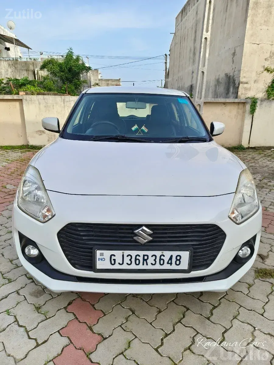 White Maruti Swift VXI – Well Maintained - Cars - Bhanvad - Image 5