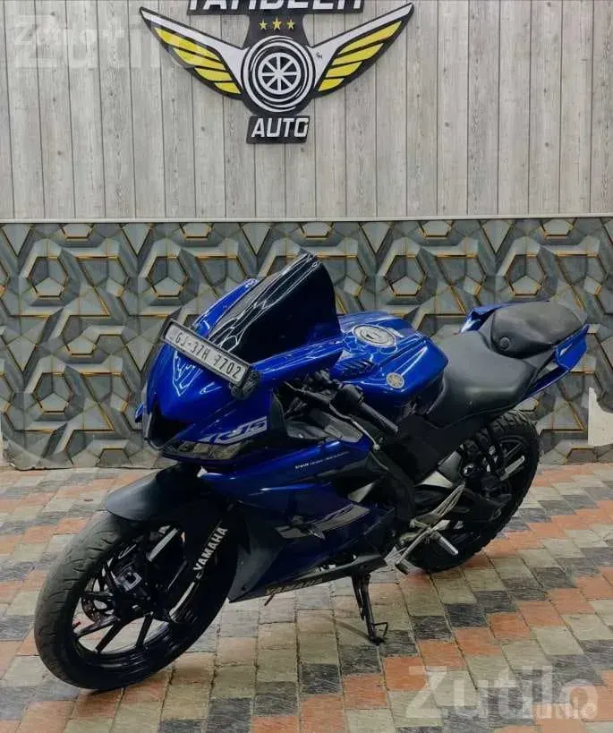 Yamaha R15 V3 2020 Blue Sports Bike - Bikes - Amreli City - Image 2