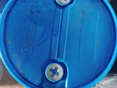 Blue Plastic Barrels Set of 3 Blue Plastic Barrels Set of 3