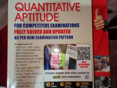 QUANTITATIVE APTITUDE Dr. R S AGGARWAL