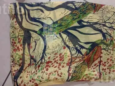 Colorful Printed Saree for Women