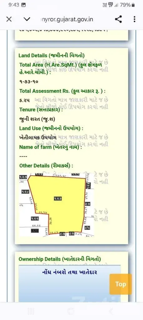 28 Guntha Open Land Plot for Sale - જમીન અને પ્લોટ - દહેગામ - Image 2
