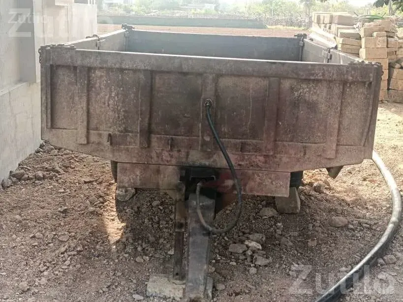 Heavy Duty Metal Trolley Trailer - ઓટો પાર્ટ્સ - પોરબંદર - Image 4