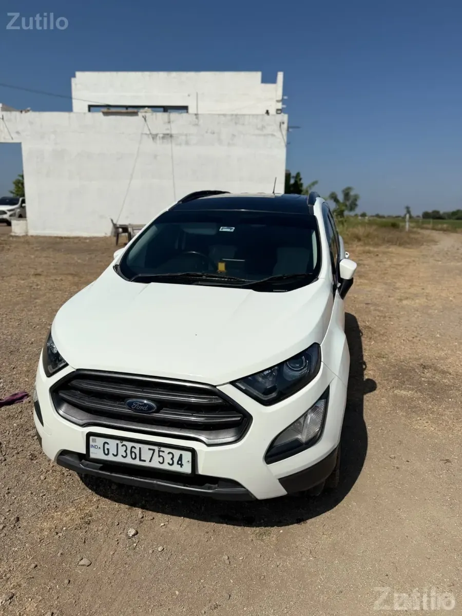 Ford EcoSport, titanium S  top model sunroof cruise control model- 07/10/2019 - કાર - જામનગર શહેર - Image 2
