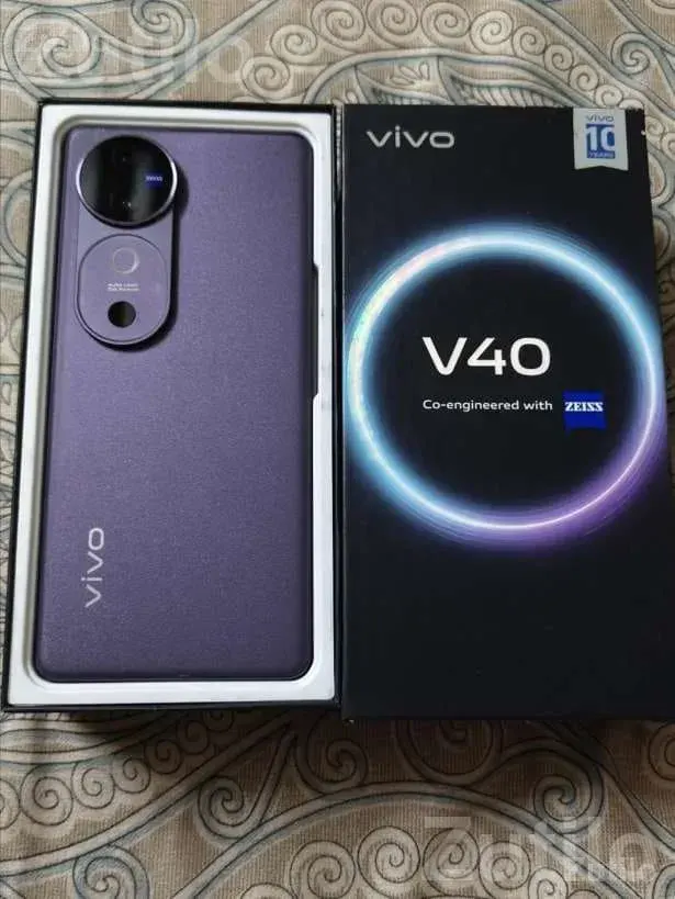 Vivo V40 8GB 128GB with Box - મોબાઇલ ફોન - અંજાર - Image 2