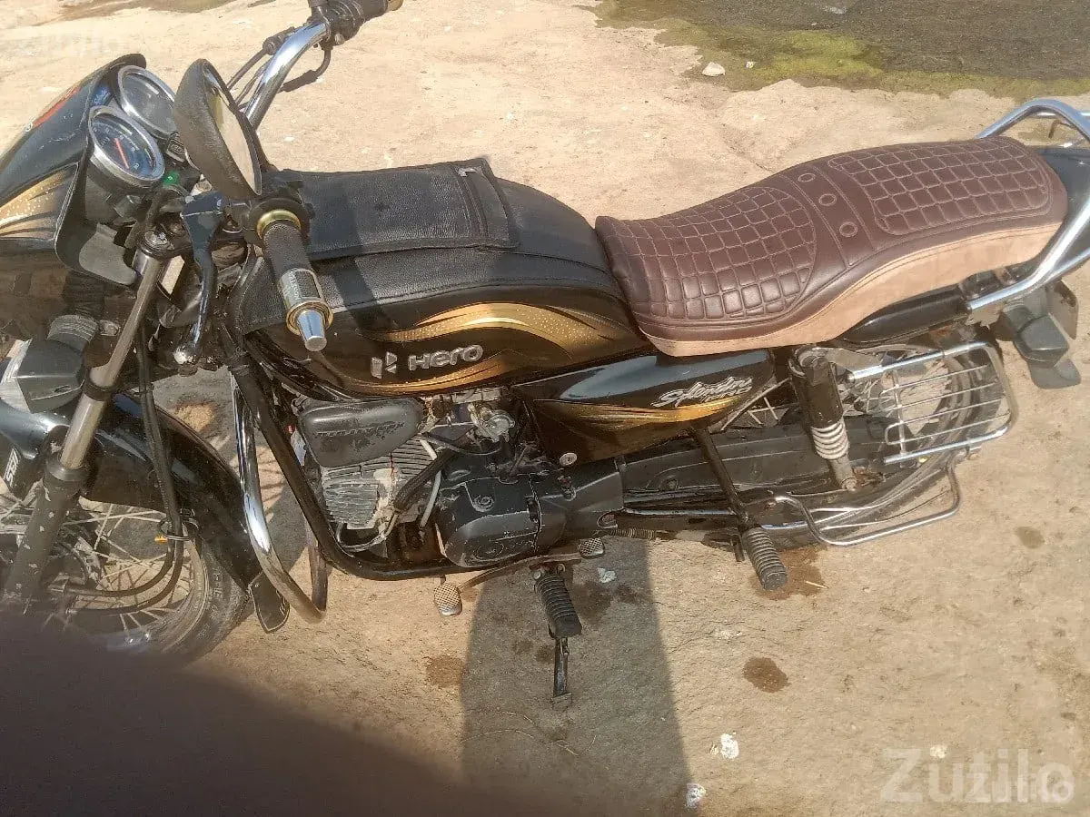 Hero Splendor Pro Black Bike for Sale - બાઇક્સ - વિસાવદર - Image 3