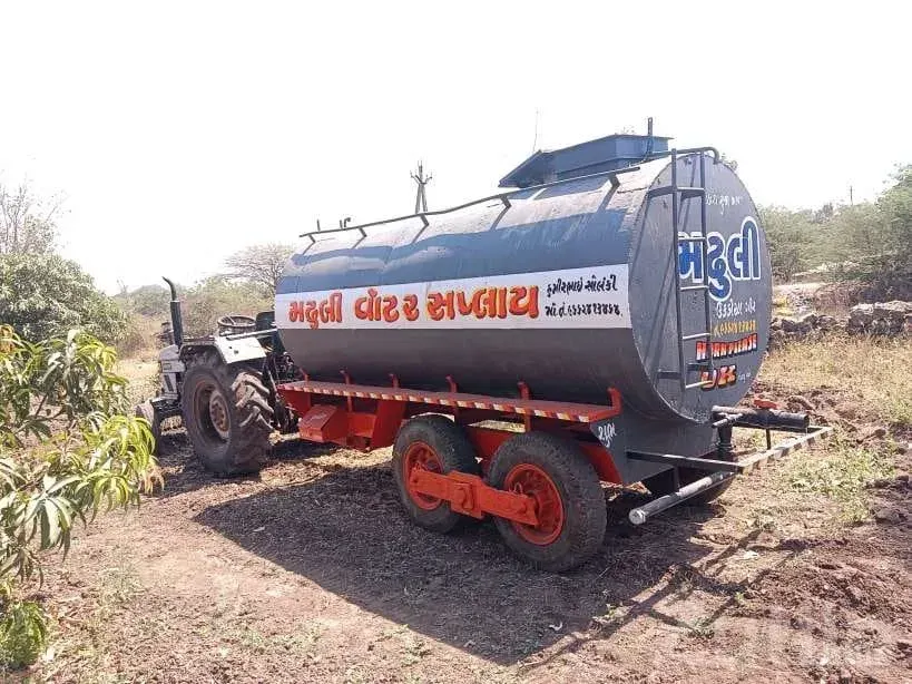 8000 Litre Water Tanker Trailer - વેપારિક મિલકત - વેરાવળ - Image 3