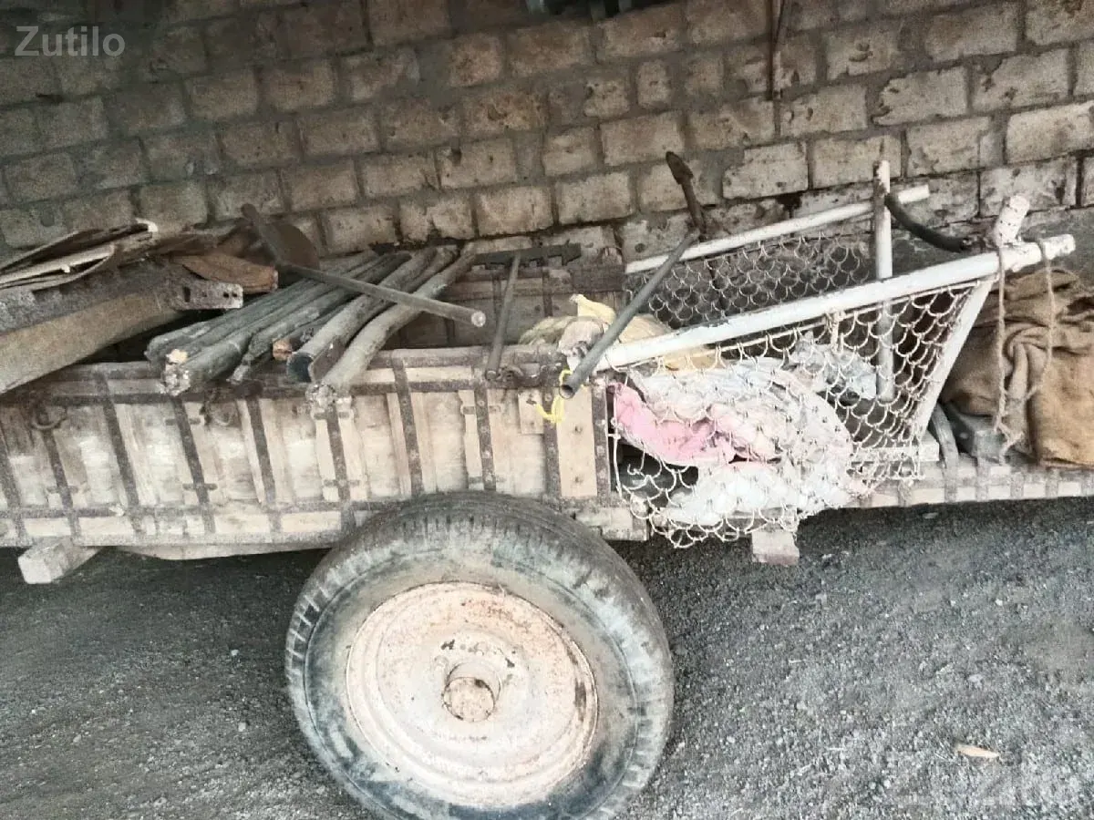 Used Farm Trailer Cart with New Tyres - બાંધકામના વાહનો - મેન્ડરડા - Image 2
