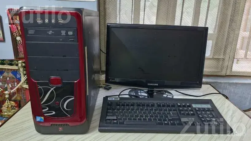 Desktop Computer System with Samsung Monitor - લેપટોપ અને કમ્પ્યુટર - ભાવનગર શહેર - Image 3