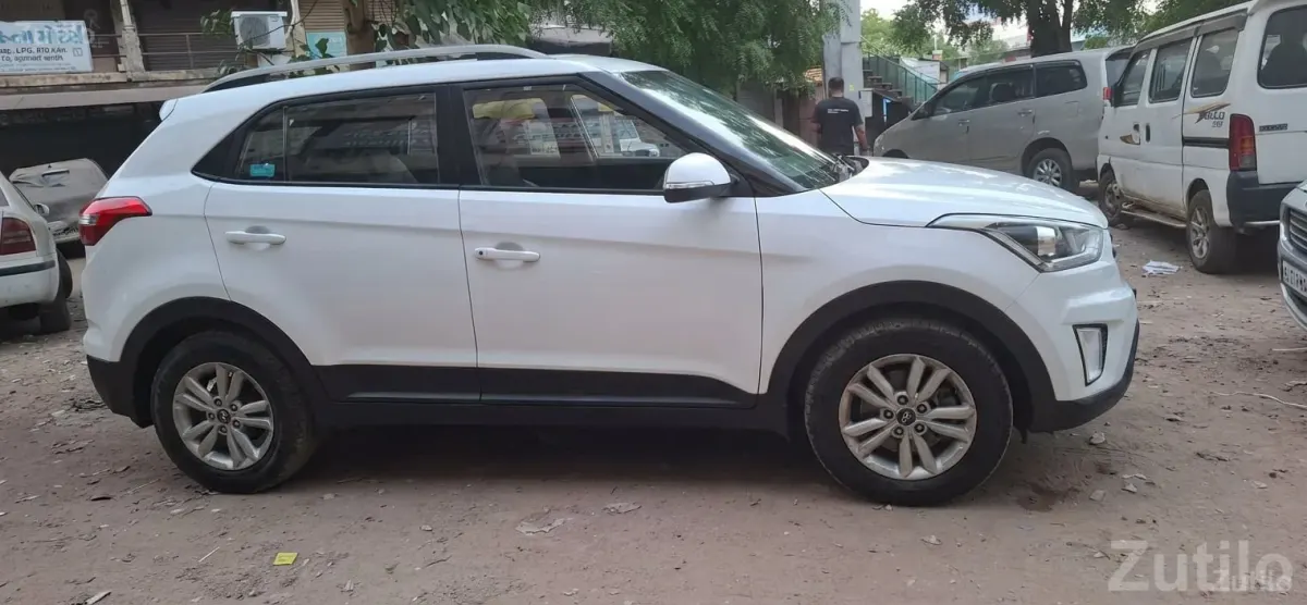 Hyundai Creta 2015 SX White SUV - કાર - અમદાવાદ શહેર - Image 3
