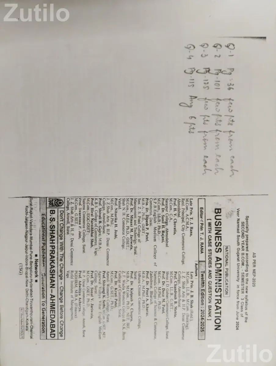 BCom All Books Sem 3 and Sem 4 All Textbook - College Books - Surat City - Image 4