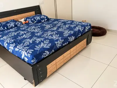 Double Bed with Mattress Double Bed with Mattress